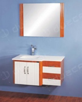 microcrystal stone basin with cabinet